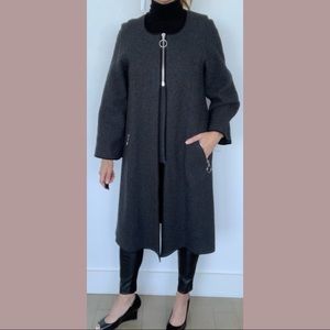 Hache Wool Coat- Size Med/US 6 (Italian 42)